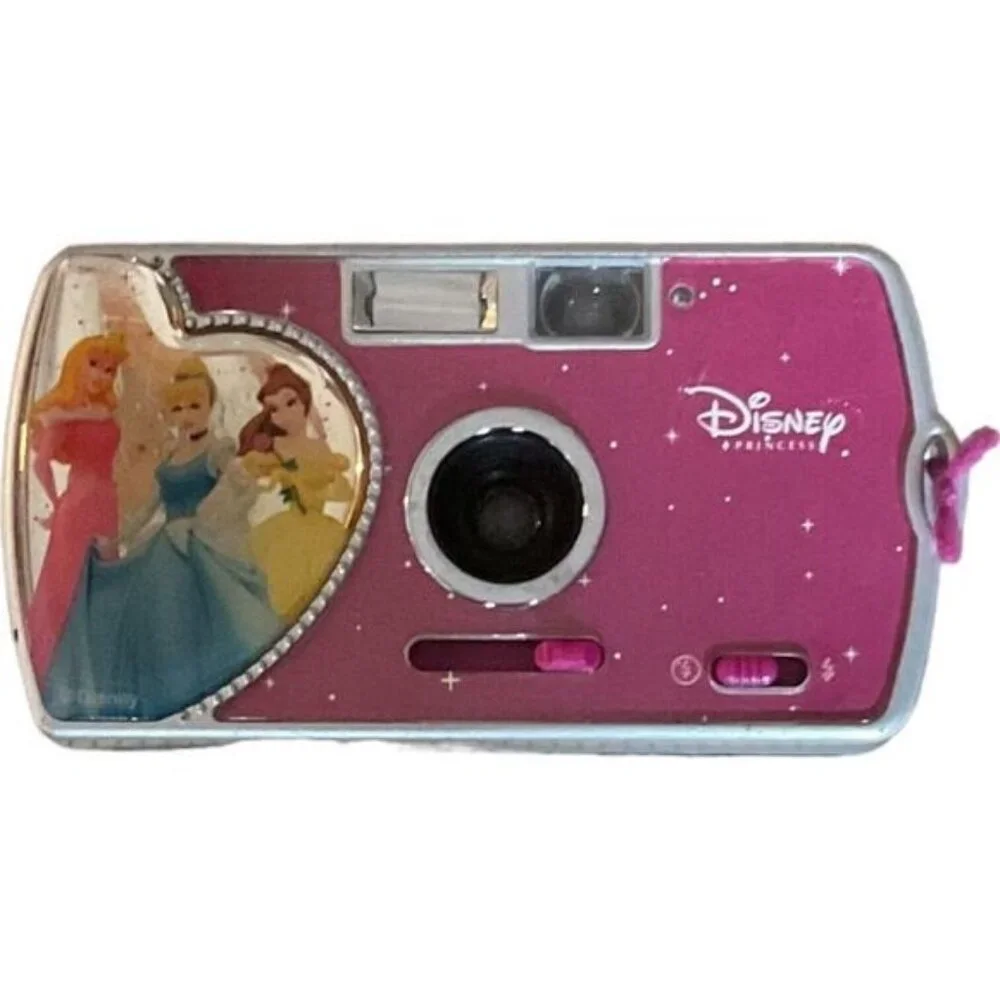 Disney Princess 35mm Film Camera With Pink & Silver Design